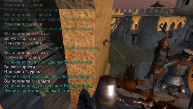 Mount&Blade-эпичная осада замка смотреть онлайн