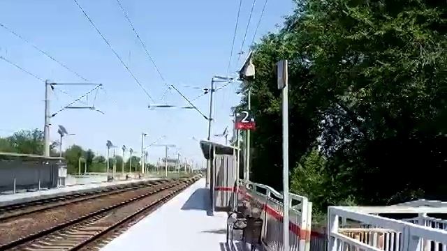 Лестницы, пандусы и переходы на станции РЖД Акварель Stairs ramps crossings Russian Railways statio смотреть онлайн