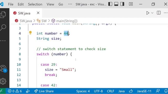 Java Tutorial: Switch Case Statements in Java смотреть онлайн