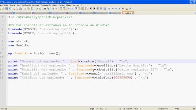 Tutorial de Perl parte 26 - La Herencia смотреть онлайн