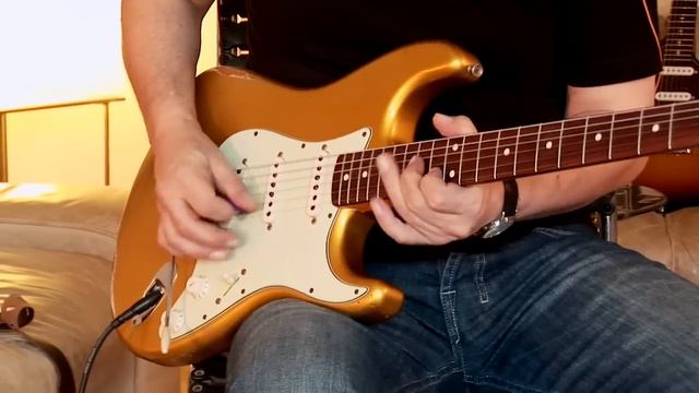 2012 Fender Custom Shop 1960 Stratocaster, relic, gold Part1 смотреть онлайн
