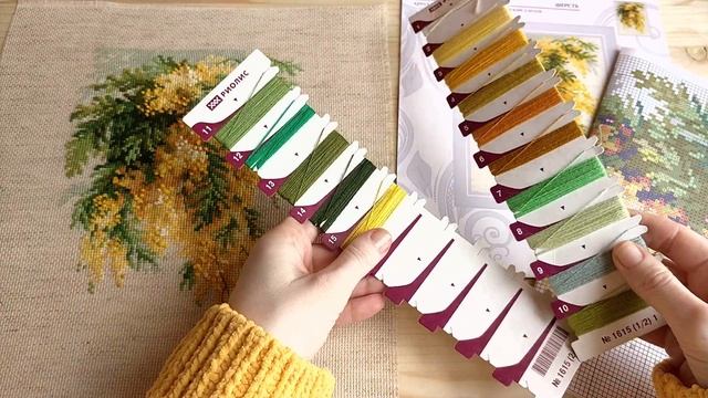 Отчет по отшиву набора "Мимоза" от РИОЛИС. Картина на заказ. Психология жёлтого цвета смотреть онлайн