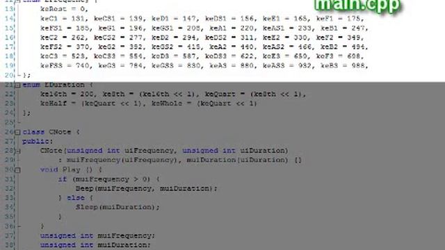 C++ Misc: Simple Sounds смотреть онлайн