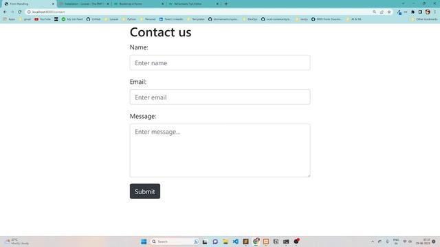 Complete Guide to Form Handling and Validation in Laravel Build a Contact Form with Error Handling смотреть онлайн