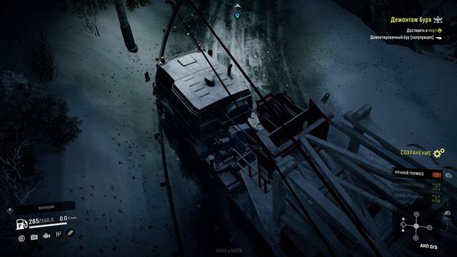 SNOWRUNNER | ДЕМОНТИРОВАННЫЙ БУР (DISMANTLED THE DRILL) | AZOV 64131 смотреть онлайн