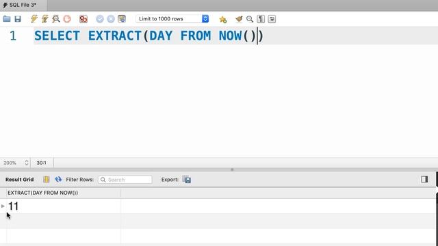 7.3 Date Functions in MySQL смотреть онлайн