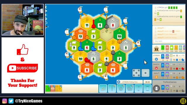 5th Catan Community Cash Tournament | Round 1 смотреть онлайн