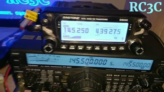 QSO c UA3DJX на 145.250 МГц, беседа про Zastone смотреть онлайн