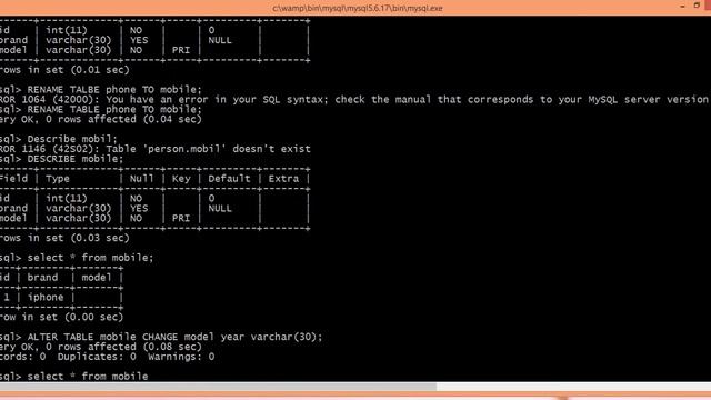 Query insert,delete,update,..in console of Database_Part2 смотреть онлайн