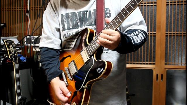 Orville by Gibson ES 335（1991） & ZenDrive+Mesa Boogie Trans Atlantic TA 30 Head 004 смотреть онлайн