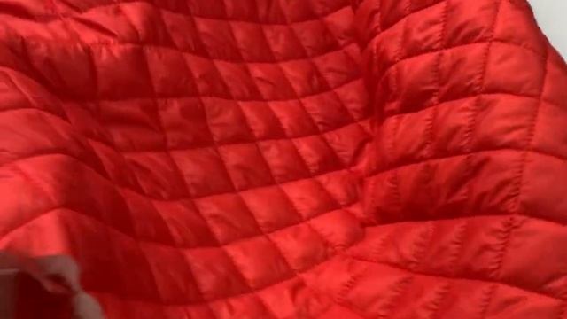 Ткань плащевая стеганная Ромб 3,5*3,5, арт.PS2278-18 цвет красный смотреть онлайн