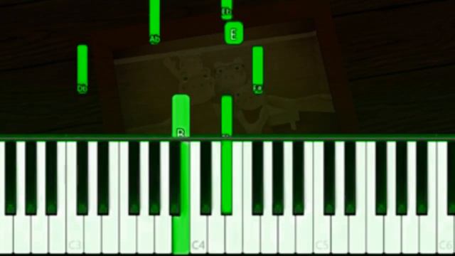 PIGGY ROBLOX | CHAPTER 8 ENDING - EASY Piano Tutorial смотреть онлайн