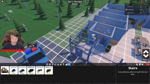 Constructing My OWN PRISON In Roblox! // My Prison Roblox - #1 смотреть онлайн