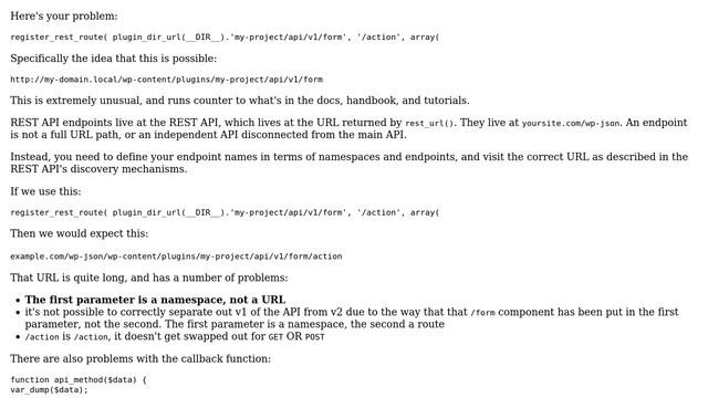 Wordpress: Why is my custom API endpoint not working? (2 Solutions!!) смотреть онлайн