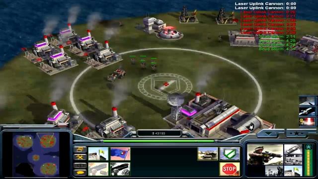 C&C Generals Shockwave 1.1 Multiplayer Game Townes Vs Kassad 2/3 [HD] смотреть онлайн