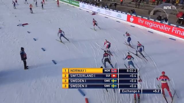 Lagsprint kvinner fri teknikk - Dresden 12 januar 2020 смотреть онлайн