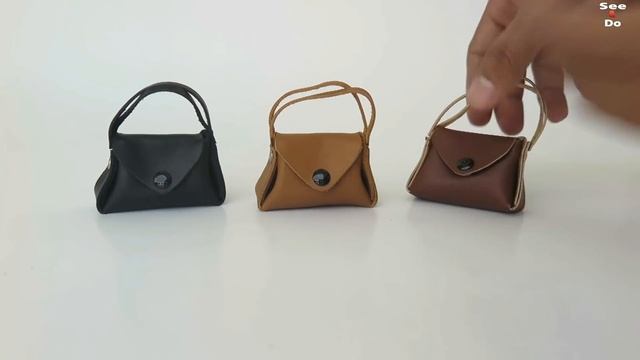 Doll Bag | 4 Amazing DIY Miniature Bags | Dollhouse смотреть онлайн