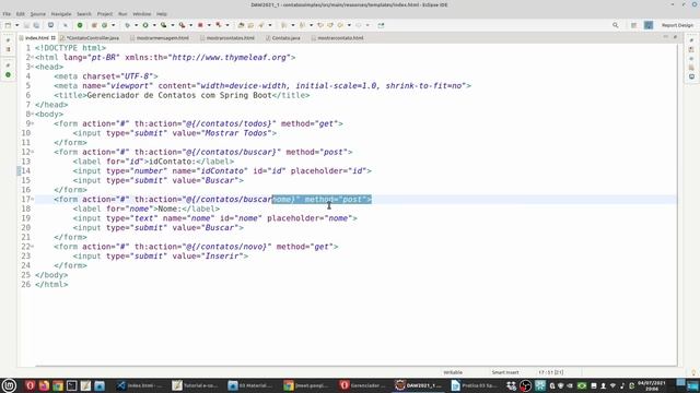 Desenvolvimento de Aplicações Web 2 07/04/2021 4a смотреть онлайн