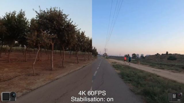 DJI Osmo Action Vs. Gopro Hero 7 Black - Side By Side Comparison смотреть онлайн