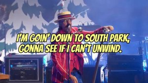 South Park Theme Song ft. Les Claypool - The 25th Anniversary Concert with Lyrics #southpark