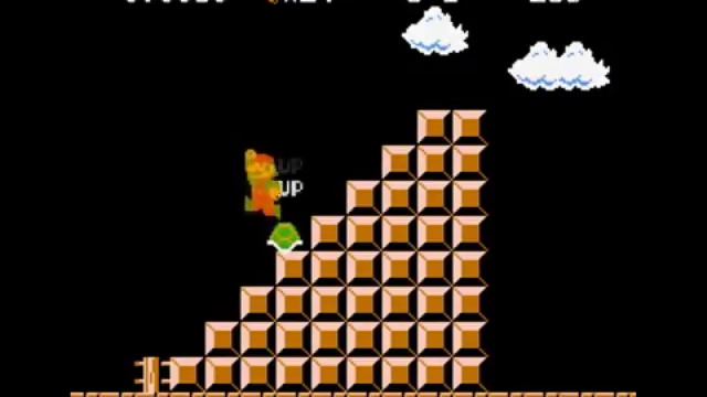 Super Mario Bros. - World 3-1 Infinite Lives Trick смотреть онлайн