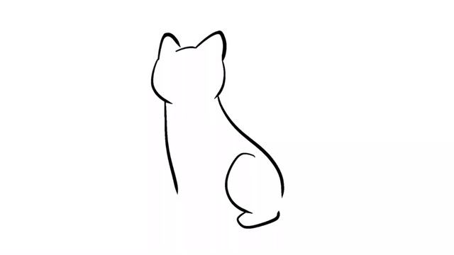 How to Draw a Simple Cat | Step-by-Step Lesson смотреть онлайн