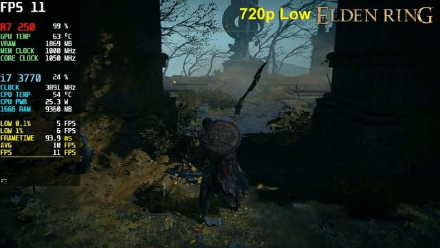 Elden Ring: AMD R7 250 2GB (720p Low Settings) смотреть онлайн