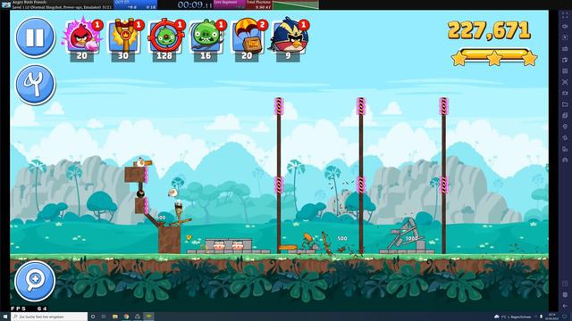 Angry Birds Friends Speedrun (Level 110, Power-ups) in 00:00:15,567 смотреть онлайн