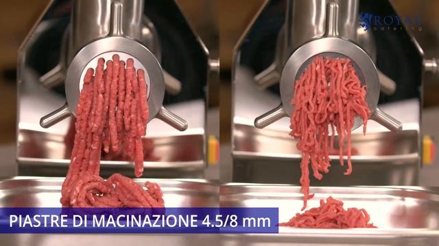Tritacarne elettrico professionale Royal Catering RC-MM480 | Presentazione del prodotto смотреть онлайн