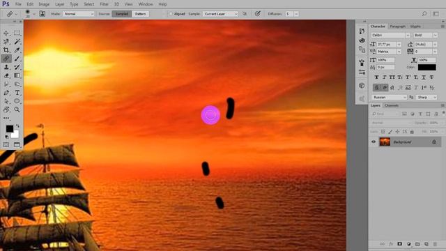 Панель инструментов в Adobe Photoshop CS6 haqida tushuncha va dastlabki ma`lumotlar. смотреть онлайн