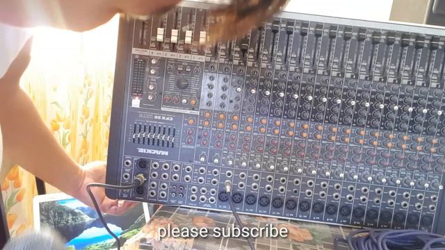 Mackie CFX20-MKII mixer effects problem and solution sharing смотреть онлайн