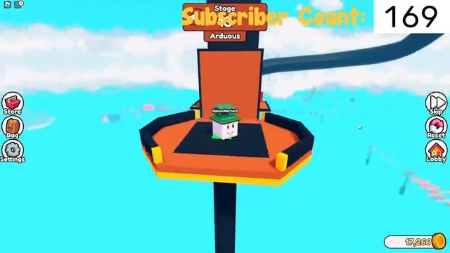 Trying to Complete "Sunny Side Down" in Obby But You're A CUBE | Roblox Live смотреть онлайн