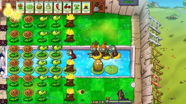 Полное прохождение Plants Vs Zombies Растения против Зомби #plantsvszombies #zombie #games #игры
