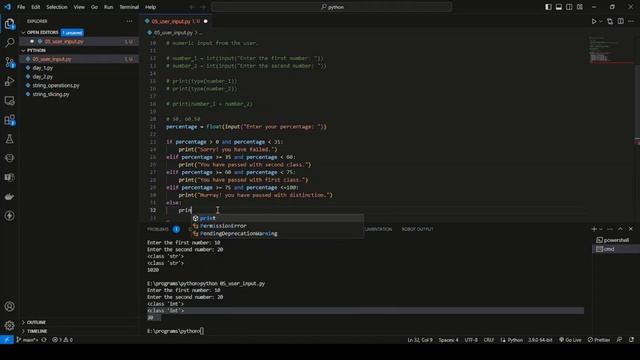 Learn to Accept User Input | Python Tutorial-5 смотреть онлайн