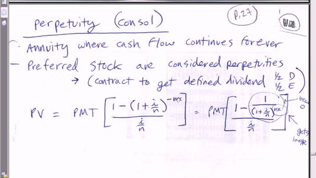 Excel Finance Class 40: Perpetuity (consol) Preferred Stock Valuation Formula смотреть онлайн