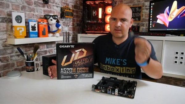 How To USB Flash BIOS With No CPU Gigabyte A520M DS3H Q Flash Plus