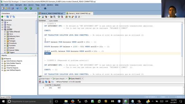 READ COMMITTED Oracle 11g смотреть онлайн
