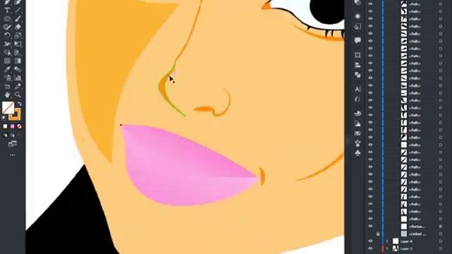 How to turn your pencil sketch into digital art in Adobe illustrator смотреть онлайн