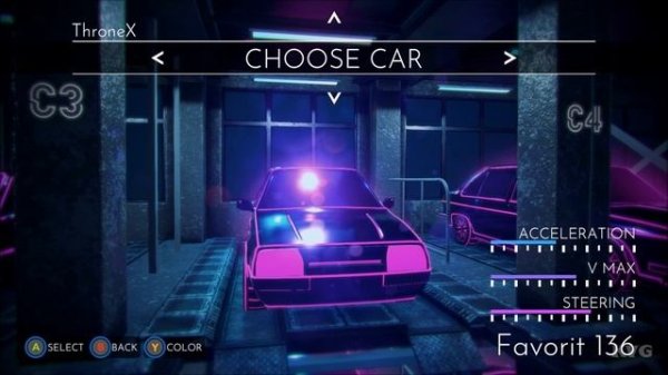 Electro Ride: The Neon Racing - All Cars | List (PC HD) [1080p60FPS]