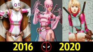 ГвенПул - Эволюция (2016 - 2020) ! Все Появления Гвендолин Пуль !