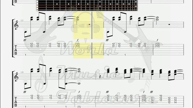 Deep Purple   Anthem GUITAR 3 TAB