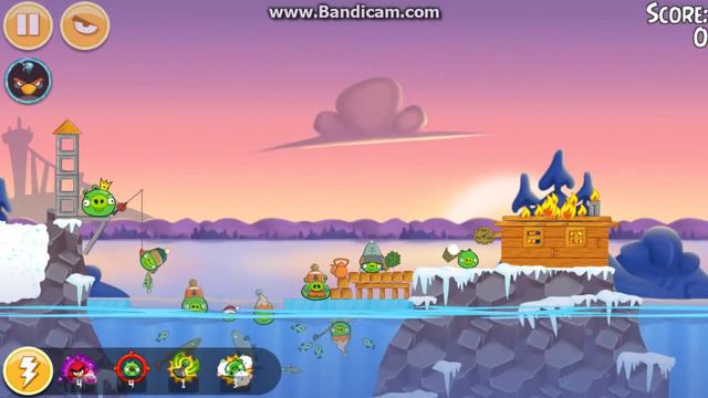 Angry Birds Seasons : On Finn Ice parte 4 смотреть онлайн