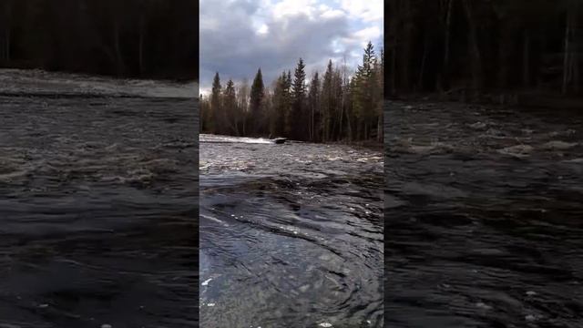 Подъём в порог по большой воде. Казанка 5М3 , Сузуки 15л.с. смотреть онлайн