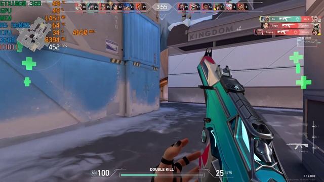 Ryzen 5 5600X + GTX1060 3GB VALORANT(Competitive Settings 1080p) смотреть онлайн