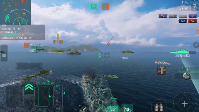World of Warships Blitz - Tier 8 France Battleship Gascogne 20 смотреть онлайн