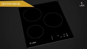 Электрическая варочная панель LEX EVH 430 BL