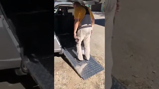 Пандус для инвалидов Автомобильный смотреть онлайн