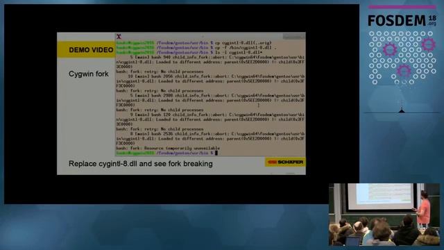 Unix Windows Gentoo POSIX Win32 Native Portability to the max смотреть онлайн