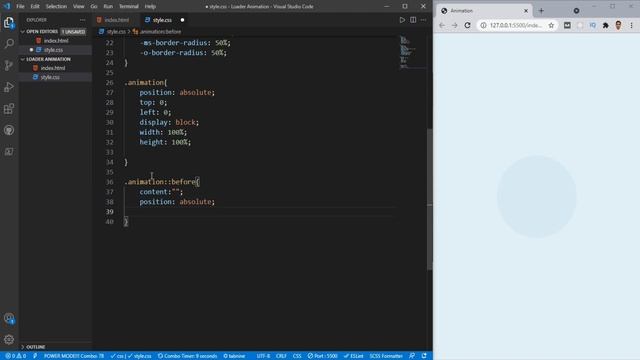 Loader| Creative CSS Animation Effects смотреть онлайн
