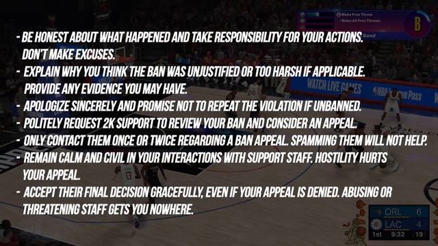 Locked Out? Tips On How To Get Unbanned In NBA 2K24 смотреть онлайн